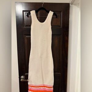 Perfect Cream Knit Dress (Size XS)